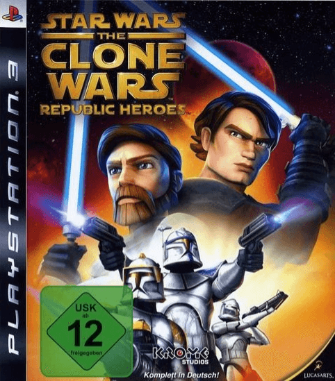 Star Wars Clone Wars: Republic Heroes box art for Playstation 3